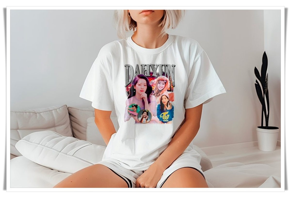 Camisa Dahyun Personalizada – Malha 100% Poliéster