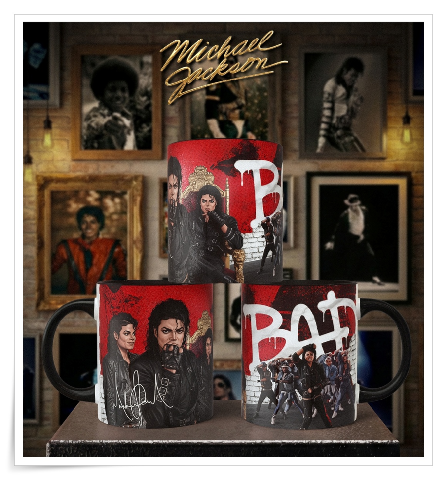 Caneca Michael Jackson – Bad Edition