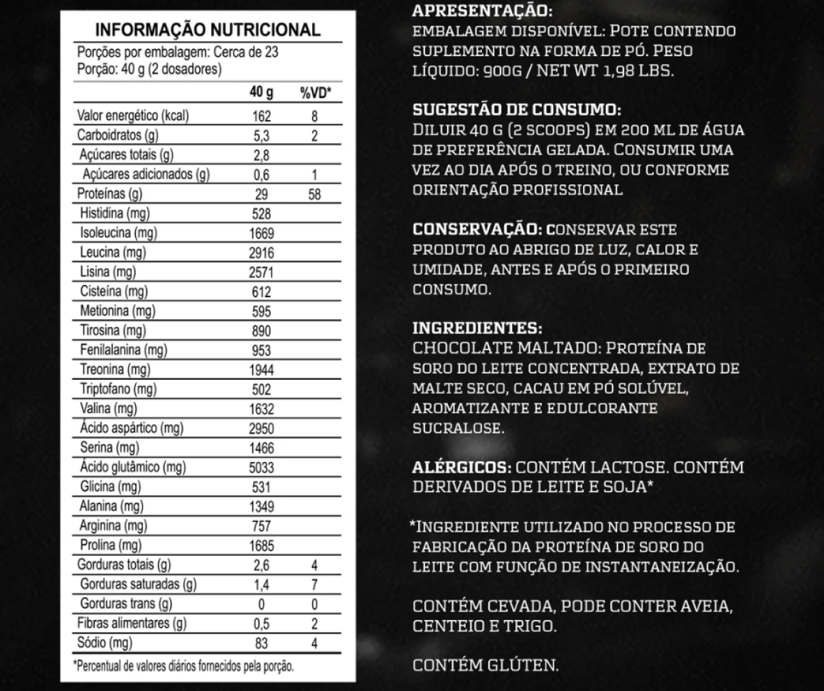 DARK WHEY - MORANGO - #2