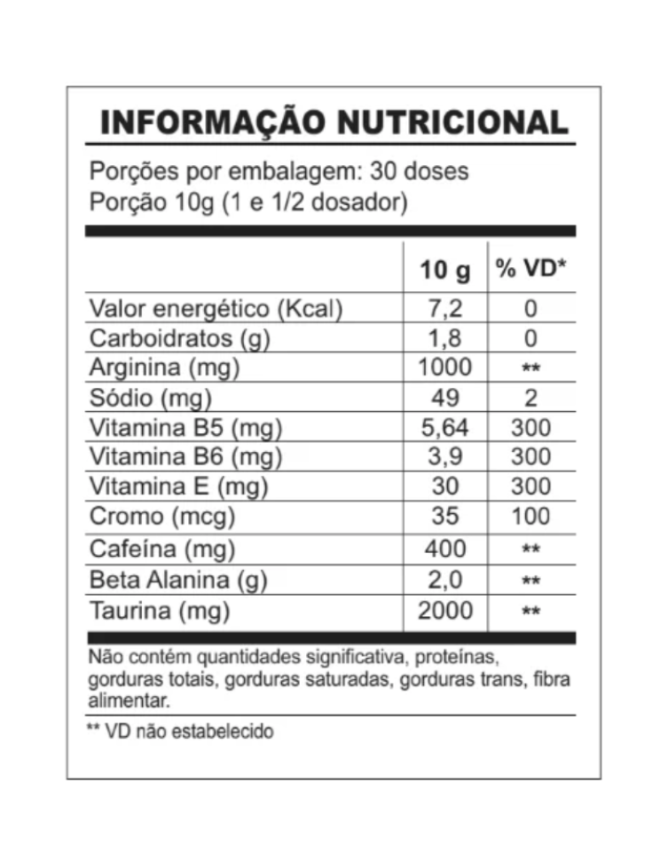 V9 PUMP 300G - LARANJA - #2