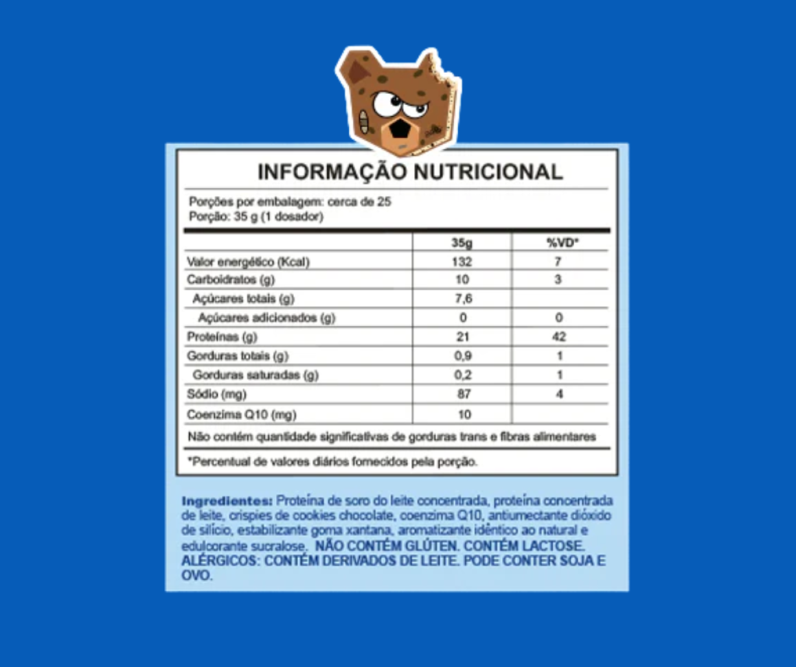 PROTEIN CRUSH - COOKIES COM PEDAÇOS - #2