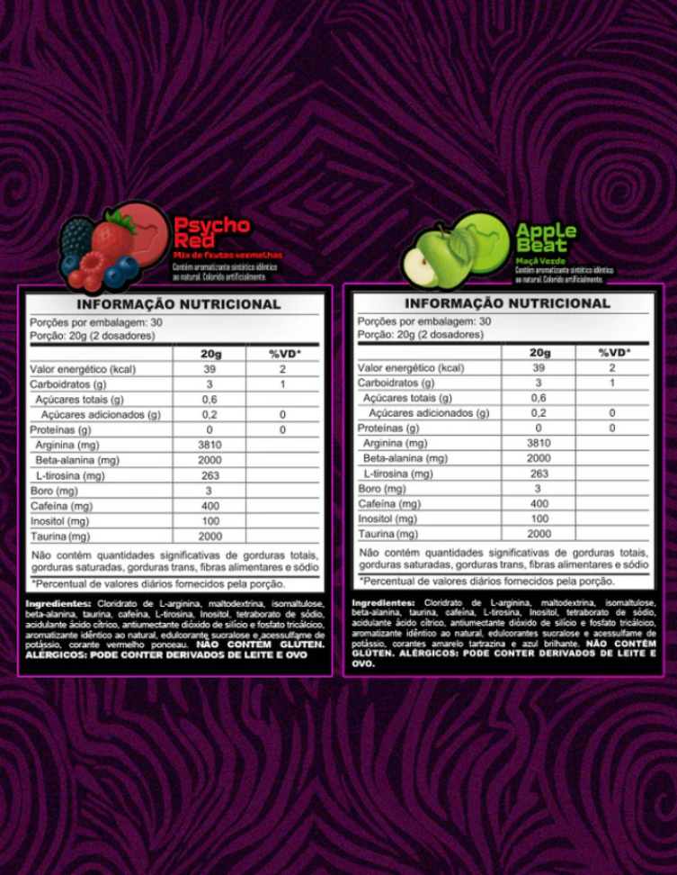 FCKNG BOOSTER ECSTASY ENERGY 300G - PSYCHO RED - #4