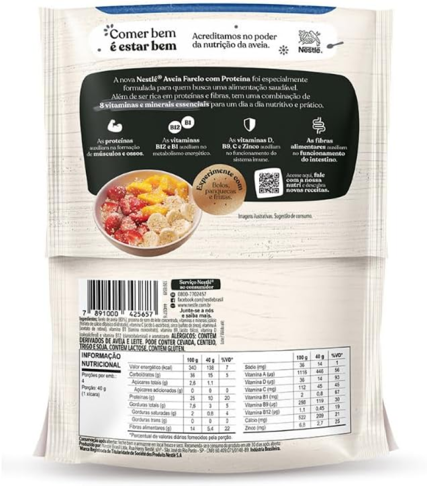 AVEIA COM PROTEÍNA 160g - #2