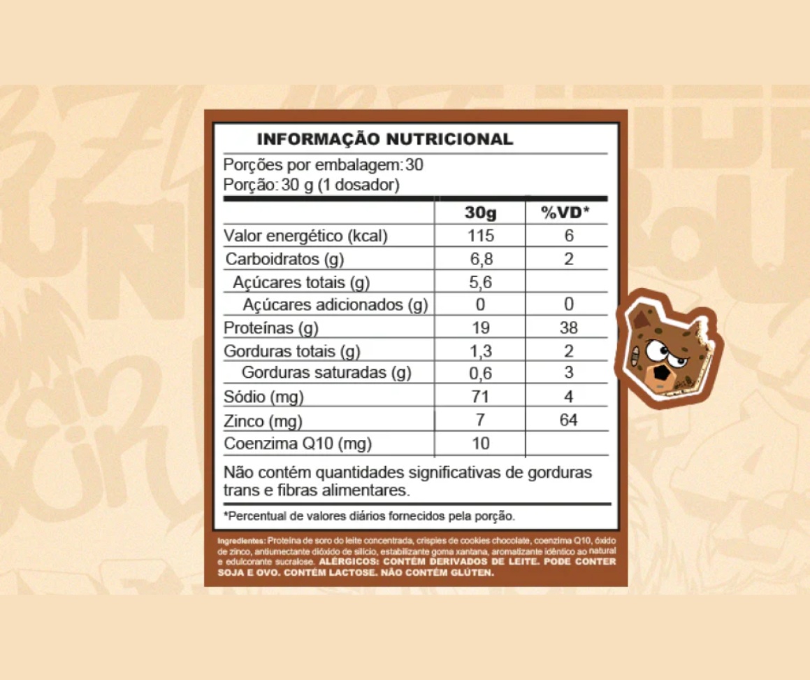 100% WHEY CRUSH - COOKIES COM PEDAÇOS - #4