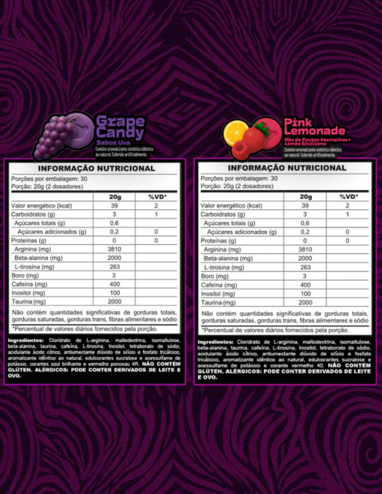 FCKNG BOOSTER ECSTASY ENERGY 300G - GRAPE CANDY - #4