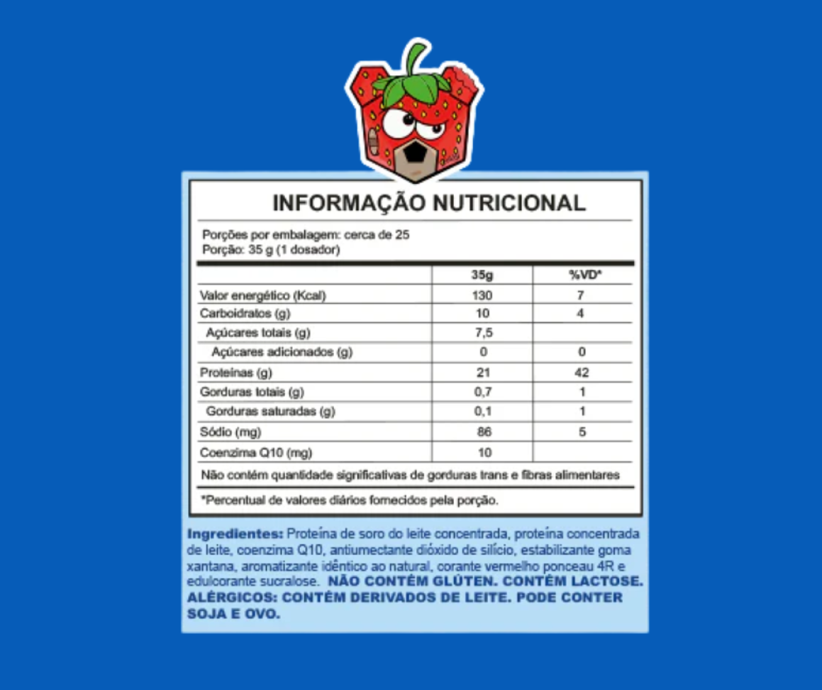 PROTEIN CRUSH - MORANGO - #2