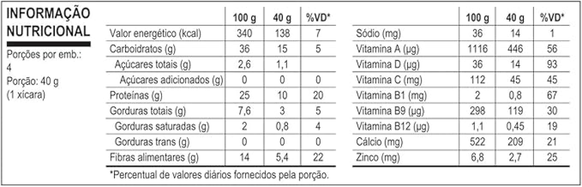 AVEIA COM PROTEÍNA 160g - #3