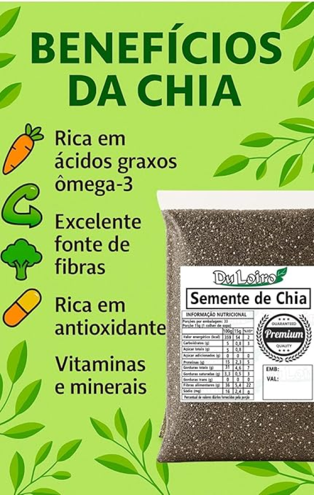 SEMENTE DE CHIA 1KG - #2