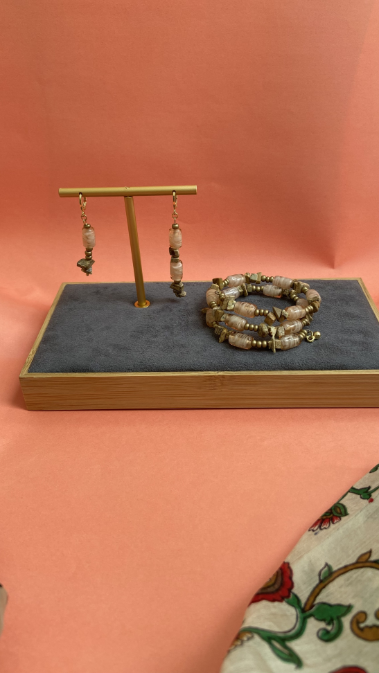 Kit pulseira e brinco - #3