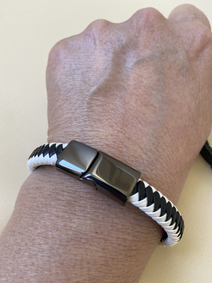 Pulseira Preto no Branco - #1