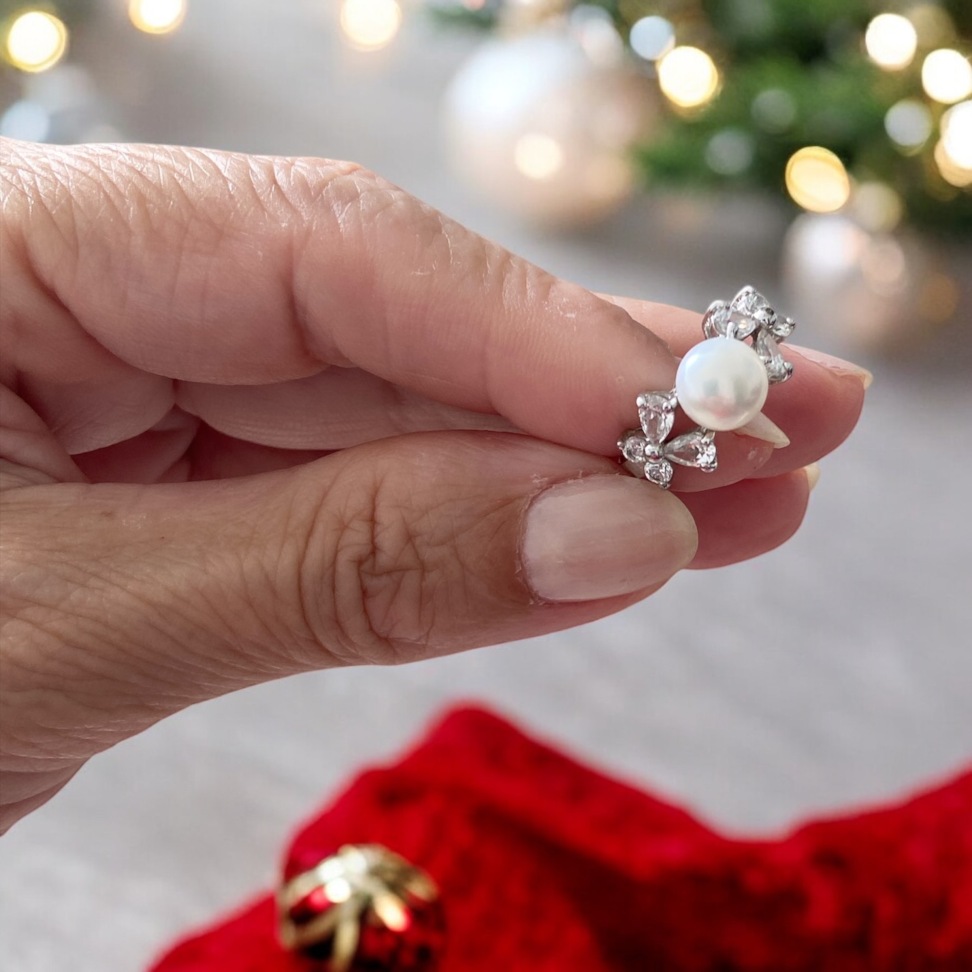 Anel pérola borboleta - #3