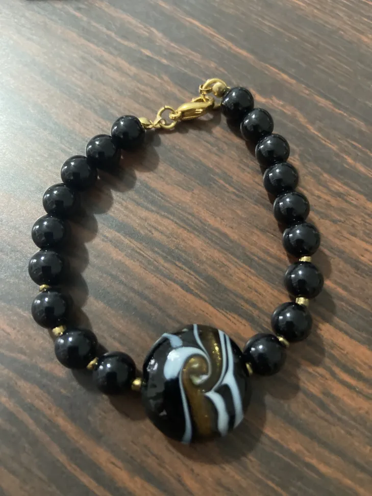 Pulseira ABS e Murano