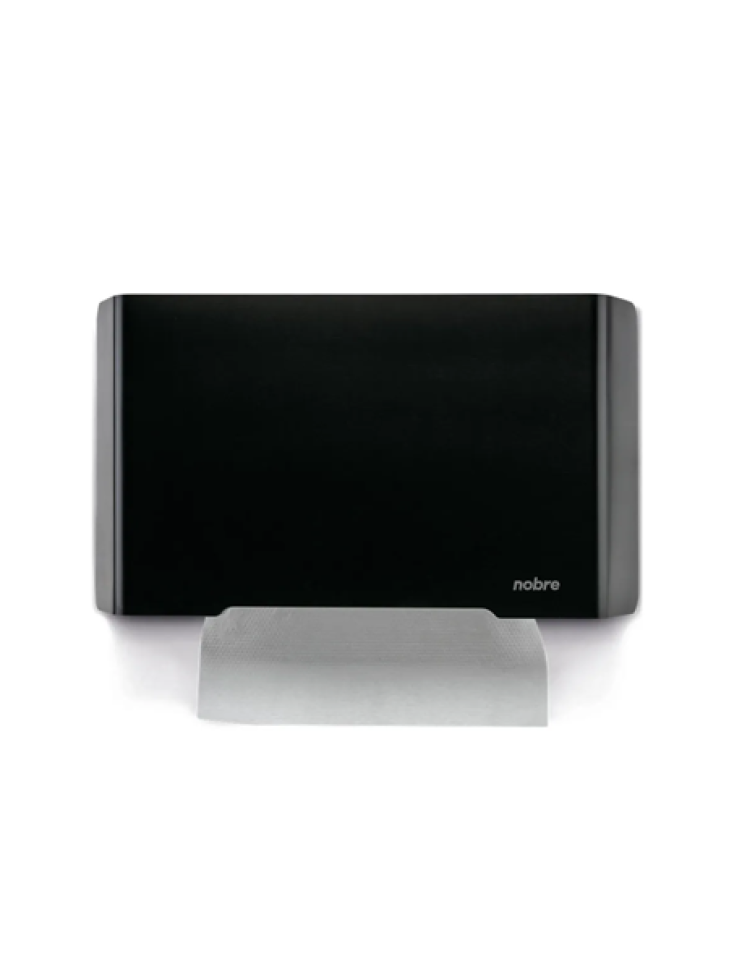 Dispenser Papel Toalha Interfolha Preto Nobre - #1