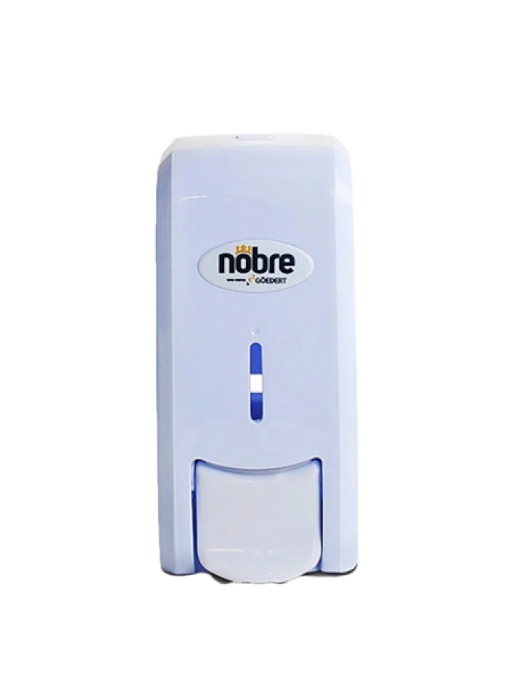 Dispenser Saboneteira 800ml c/ reservatório  Nobre - branco - #1