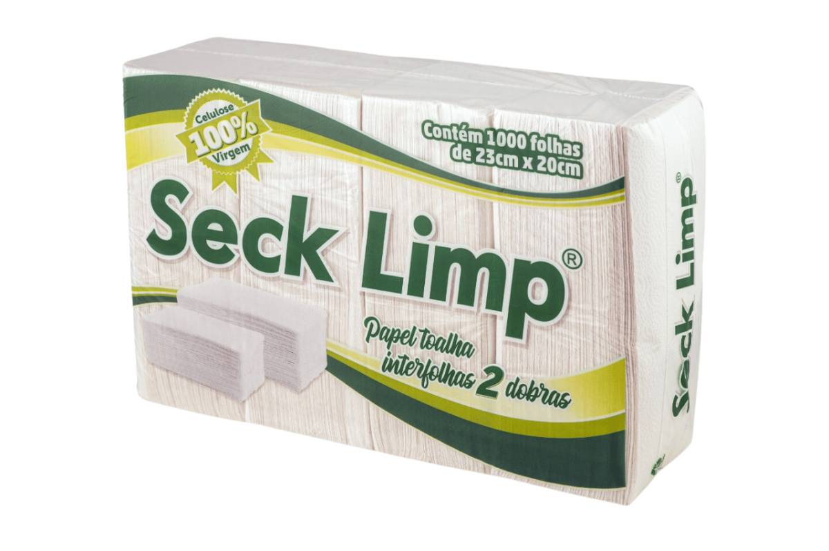 Fardo c/5 Papel Toalha Interfolhado Seck Limp