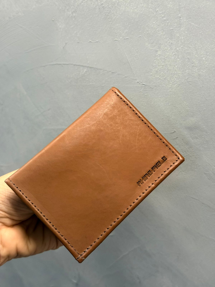 CARTEIRA DE COURO RHINO FIELO MARROM - #2