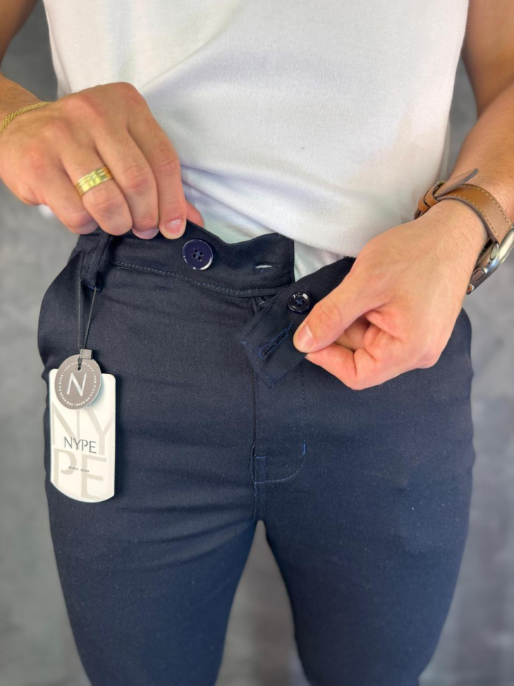 CALÇA ALFAIATARIA AZUL MARINHO - #1
