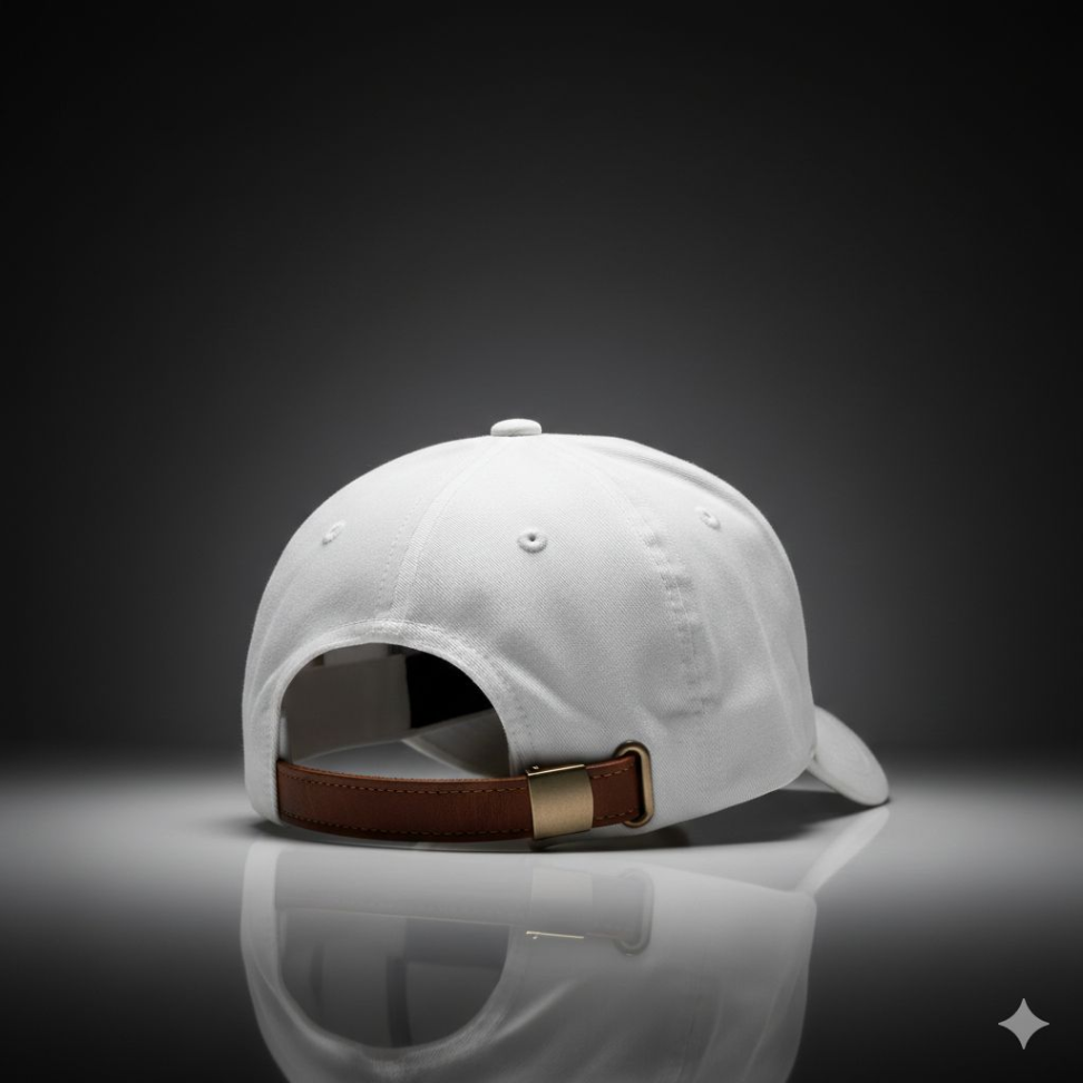 BONÉ LACOSTE TODO BRANCO - #1