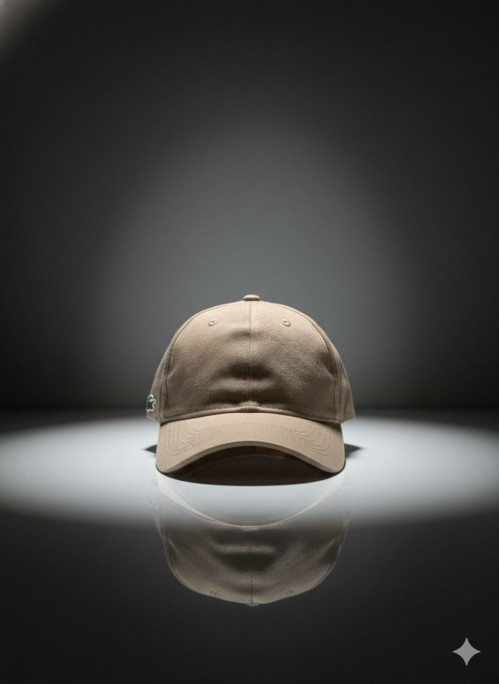 BONÉ LACOSTE BEGE - #1