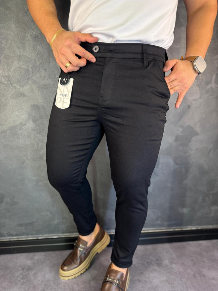 CALÇA ALFAIATARIA PRETO - #3