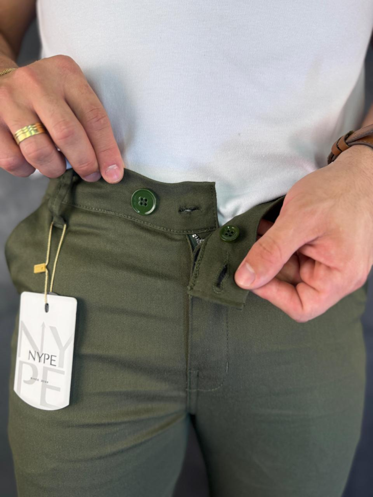 CALÇA ALFAIATARIA VERDE - #3