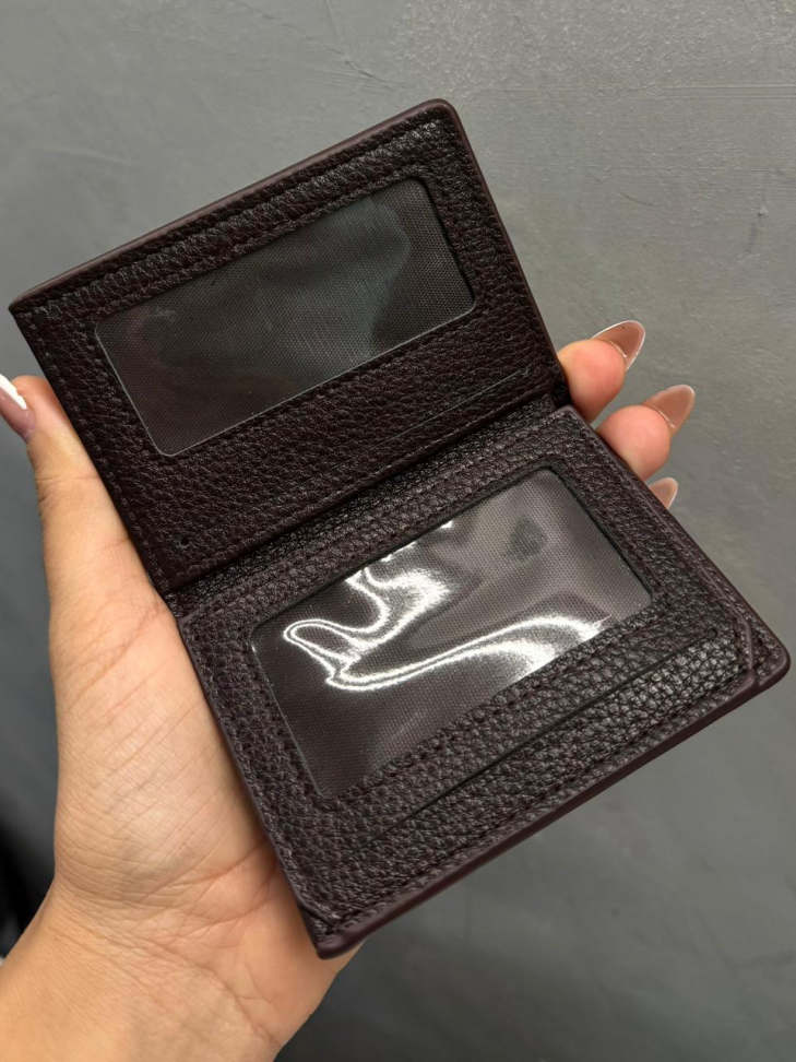 CARTEIRA DE COURO MARROM - #3