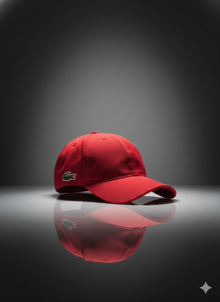 BONÉ LACOSTE VERMELHO - #1