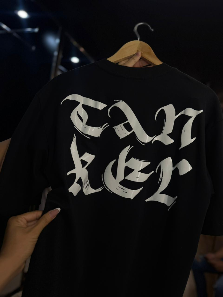 CAMISA OVERSIZED PRETA - #1