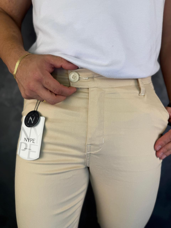 CALÇA ALFAIATARIA BEGE - #5