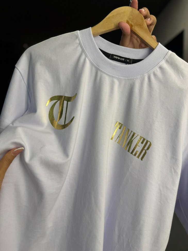 CAMISA OVERSIZED BRANCA - #1