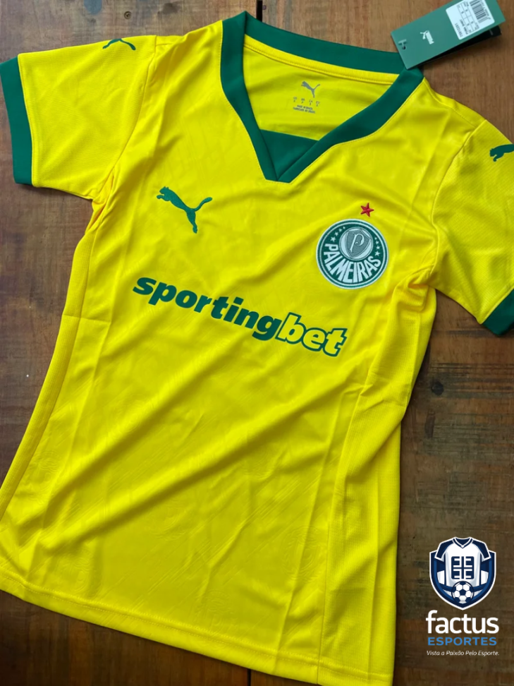 Palmeiras Verde e Amarela (Feminina)