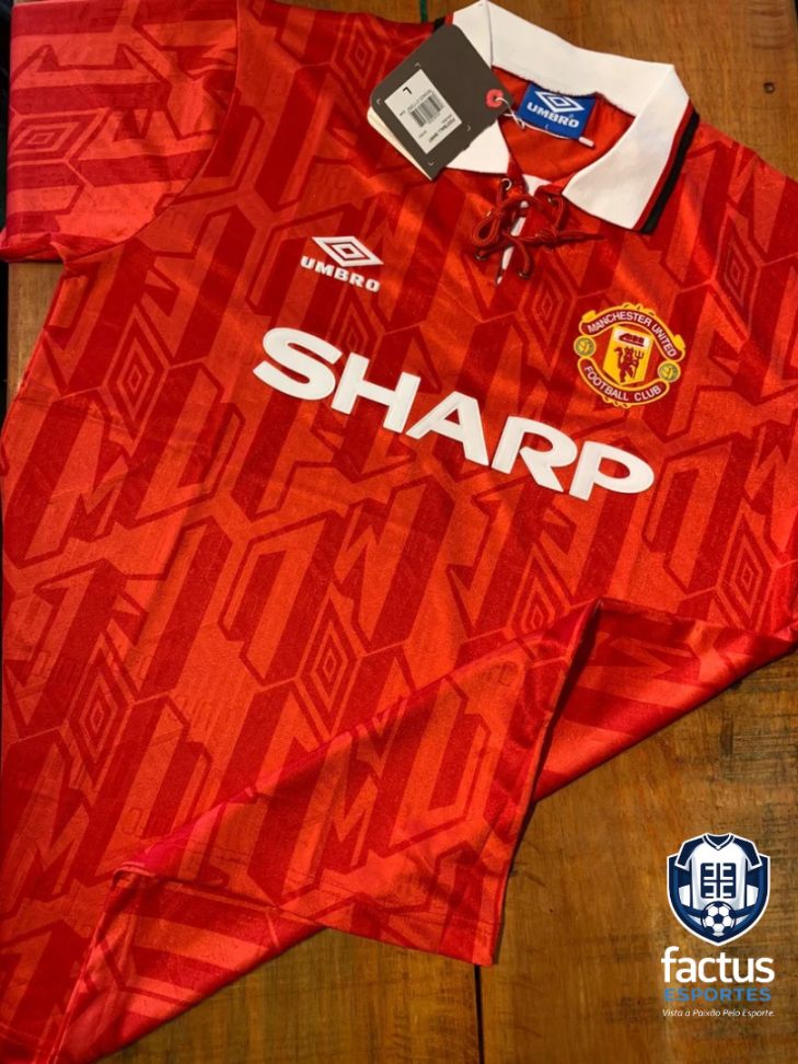 Manchester United Vermelha (Retrô)