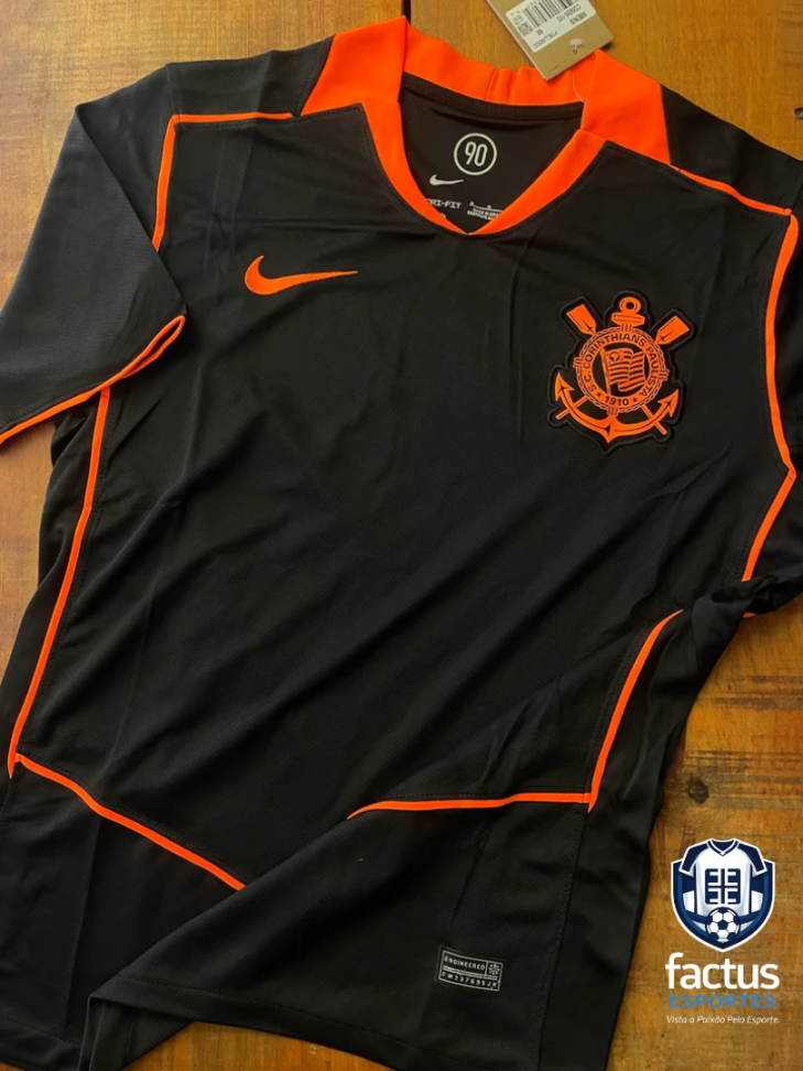 Corinthians Preta e Laranja (Torcedor)