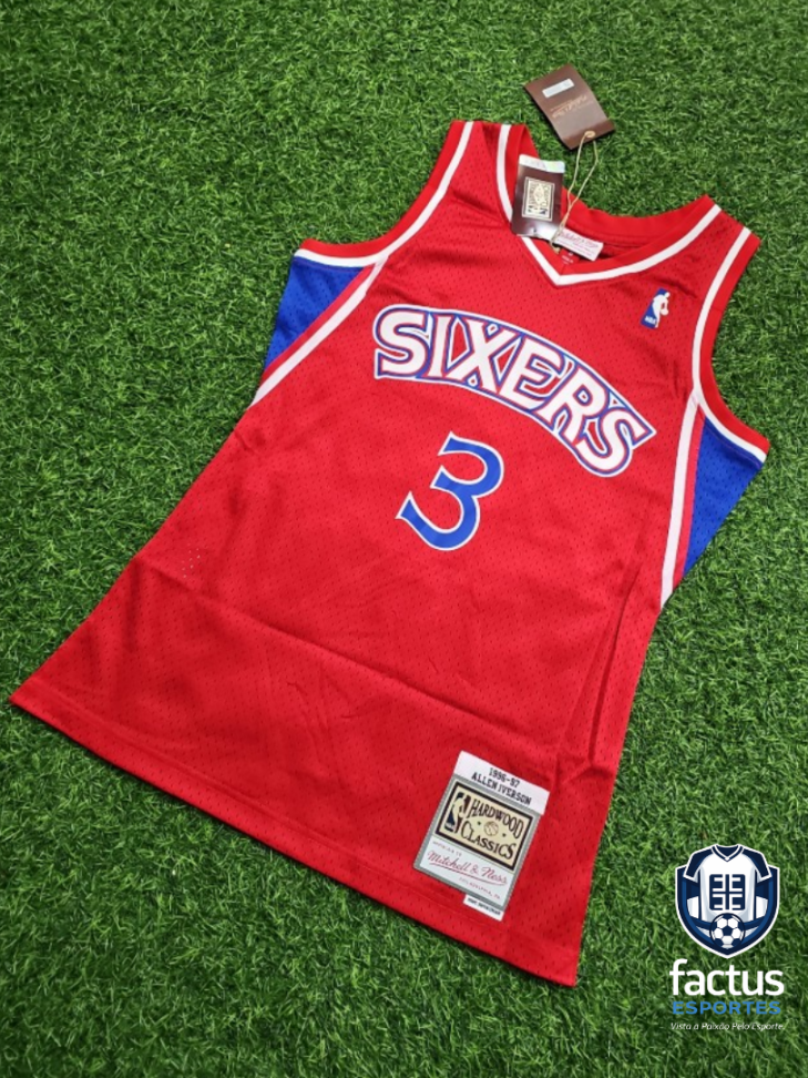 REGATA MITCHELL & NESS PHILADELPHIA 76ERS 1996/97