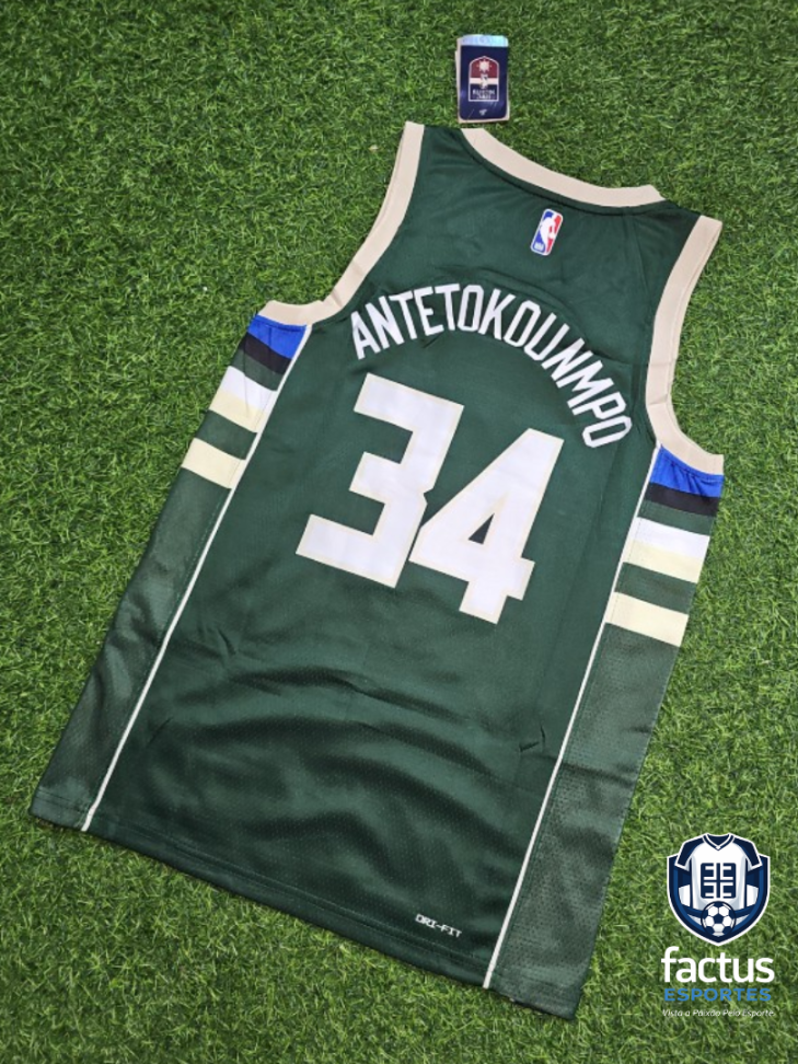 REGATA NBA MILWAUKEE BUCKS ICON EDITION