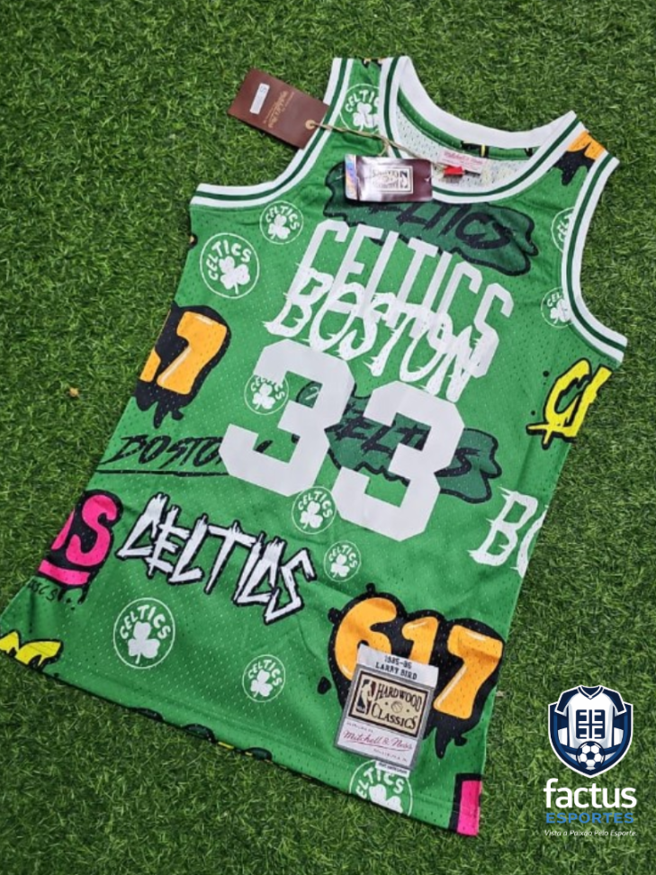 REGATA MITCHELL & NESS BOSTON CELTICS 1985/86