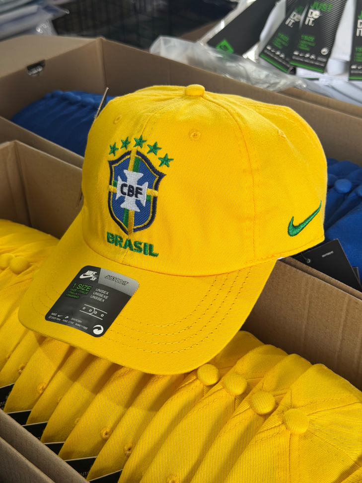 Boné Brasil Bordado c/ Fecho Fivela - #5