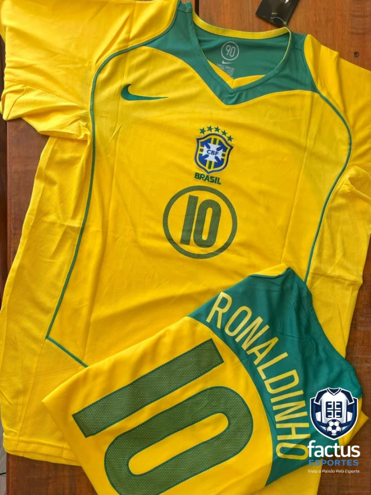 Brasil Ronaldinho 2006 (Retro)