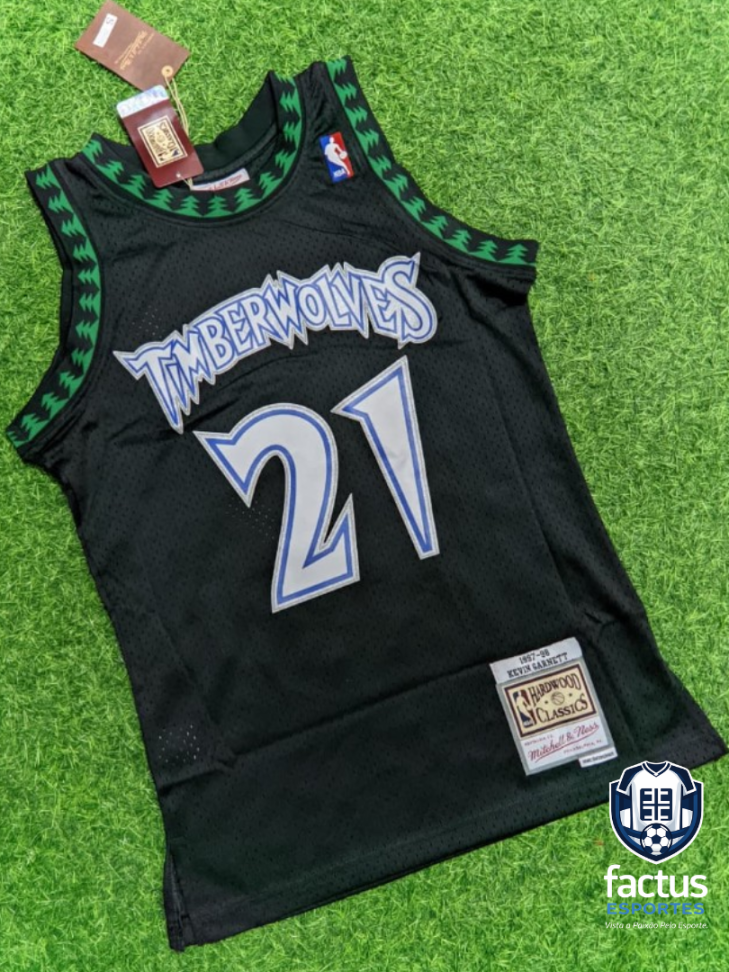 REGATA NBA MINNESOTA TIMBERWOLVES GARNETT N 21 MITCHELL E NESS