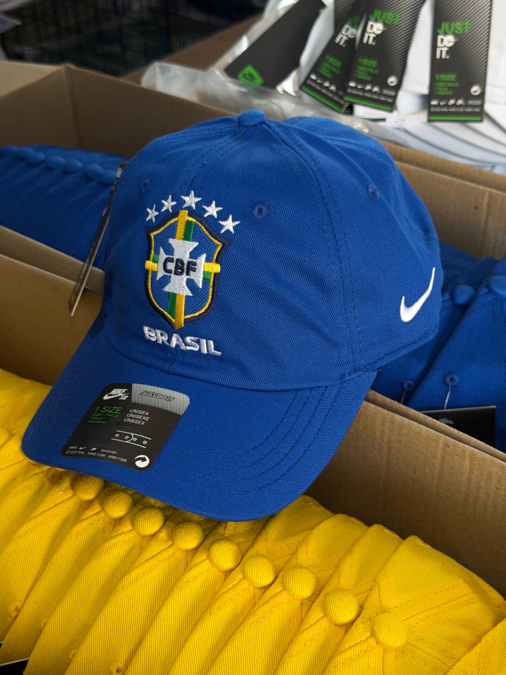 Boné Brasil Bordado c/ Fecho Fivela - #4