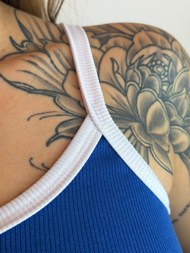 Cropped Brasil Azul Algodão - #4