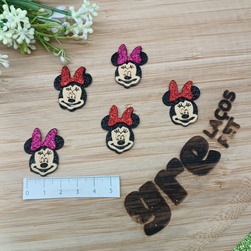 Adesivo Minnie P em EVA