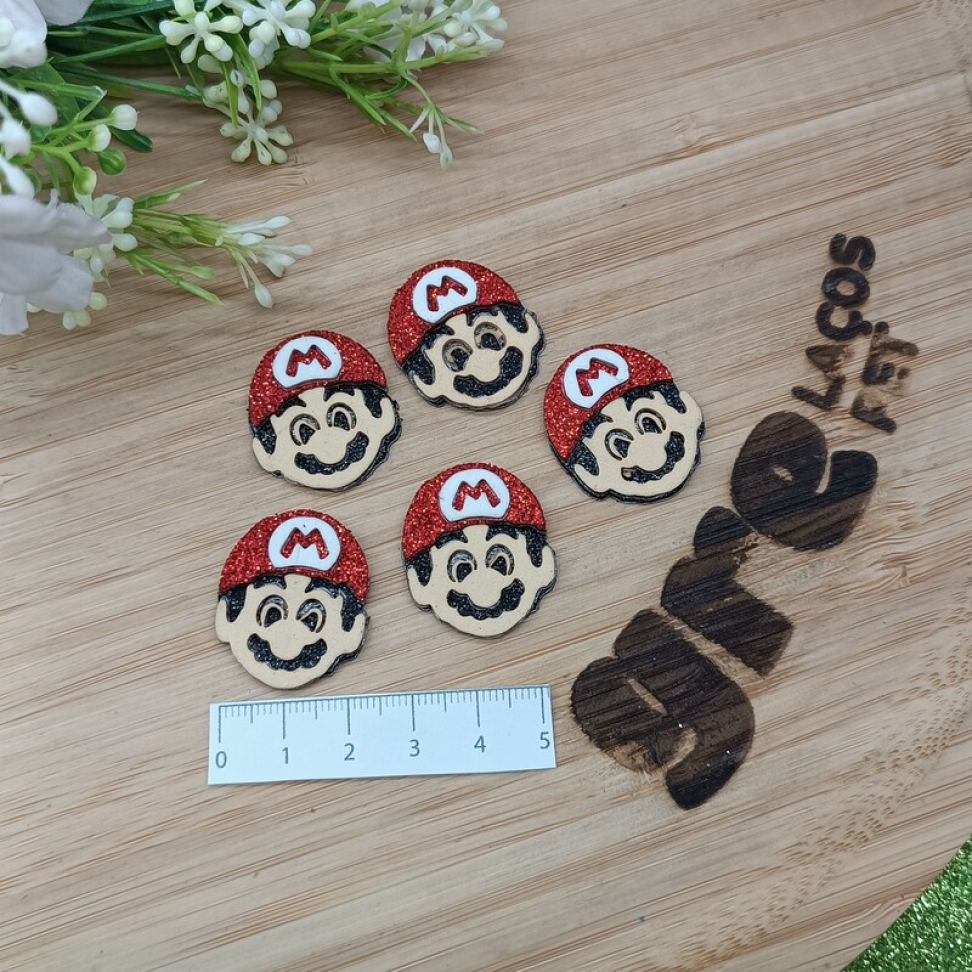Adesivo Mario Bross em EVA