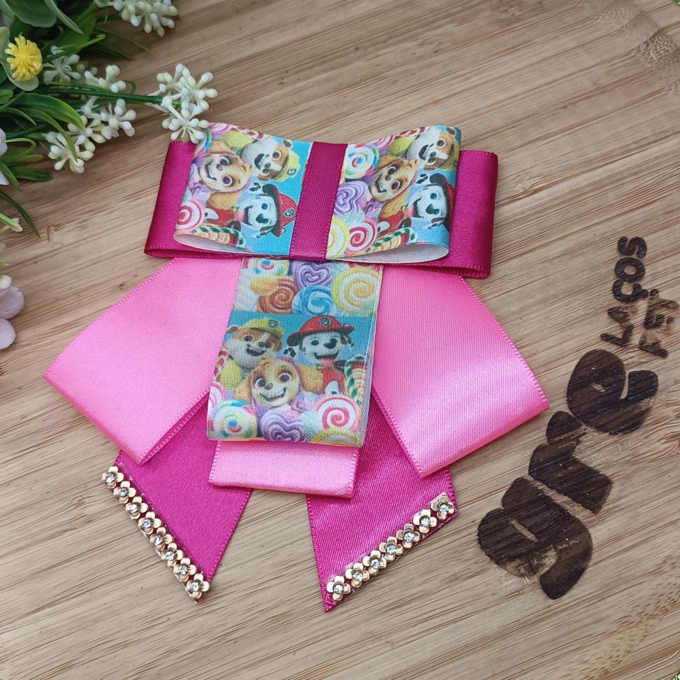 Gargantilha Luxo com Fita estampada da Skye