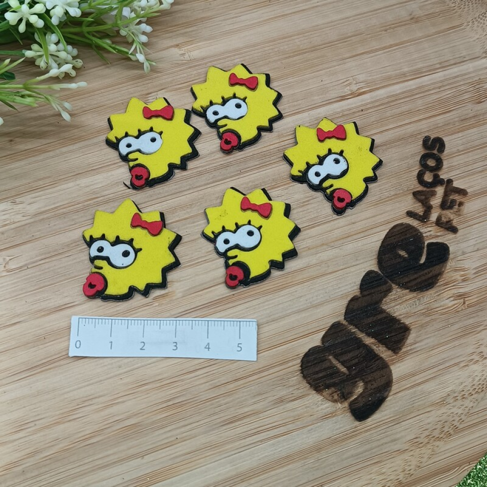Adesivo Meggie Simpson
