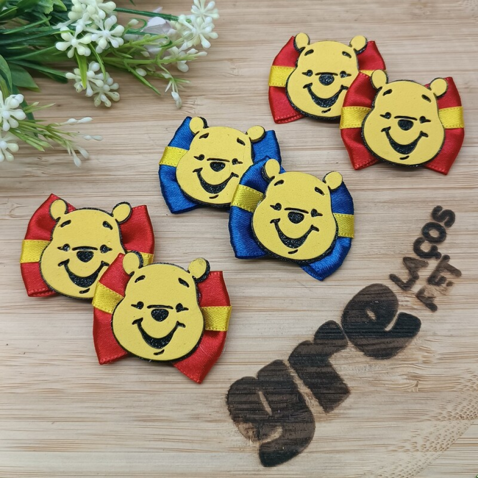 Laço M Ursinho Pooh