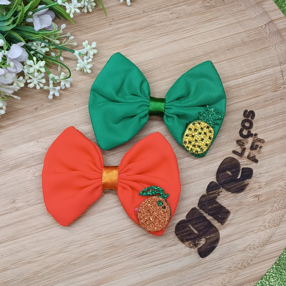 FT15-Gravata Borboleta com Frutas no Cantinho