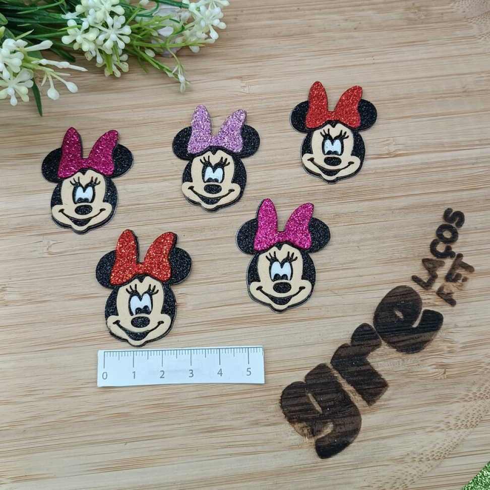 Adesivo Minnie M em EVA