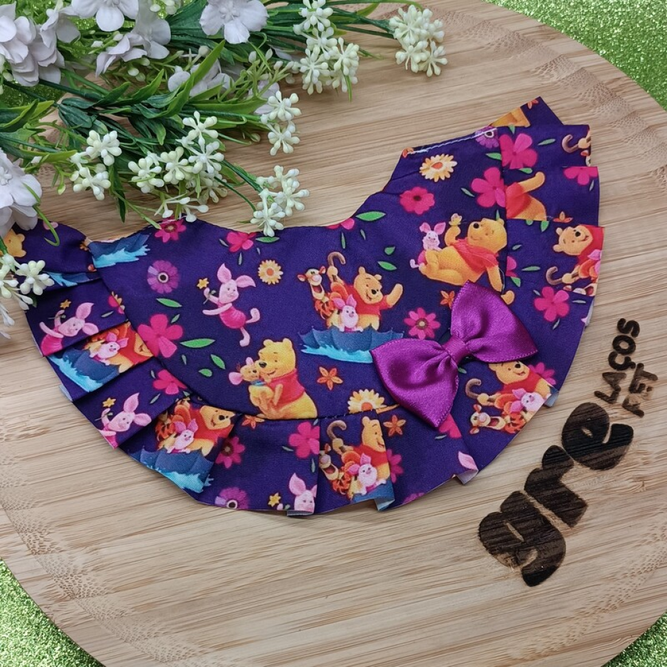 Babador com Babado Estampado