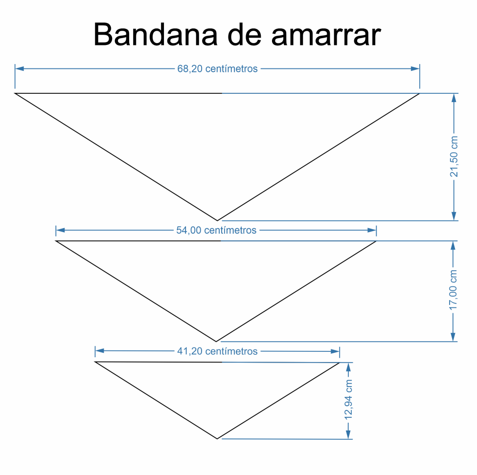 Bandana de Amarrar para Fêmea